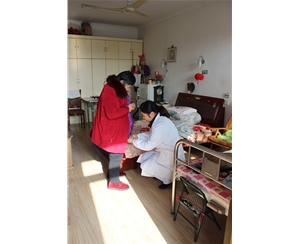 养老院病房...